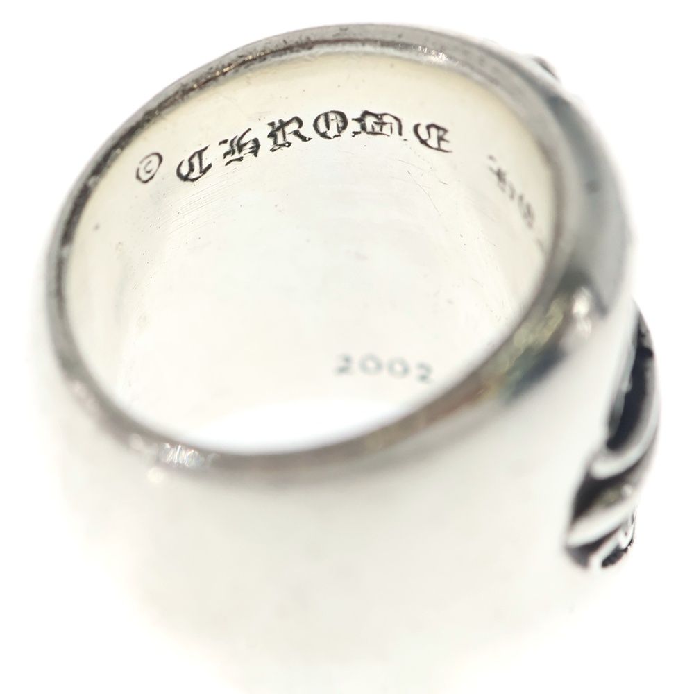 Chrome Hearts Classic Oval Cross Ring Silver — view 5