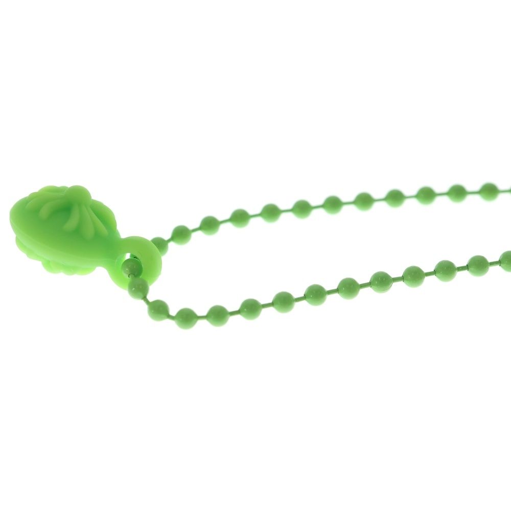 Chrome Hearts Rubber CH Crs Ball 2 Cross Necklace Silicone Green — view 5