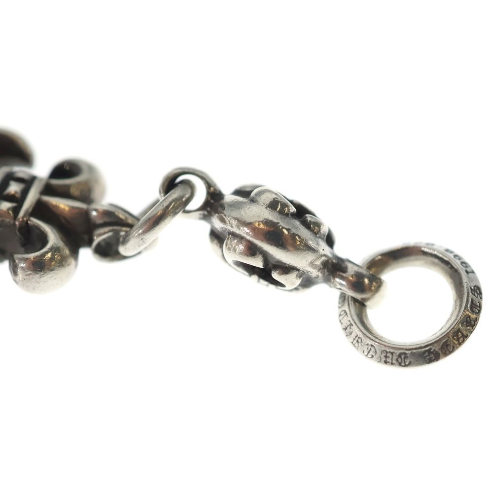 Chrome Hearts BS Fleur 1 Ball BS Charm Pendant Top Silver — view 6