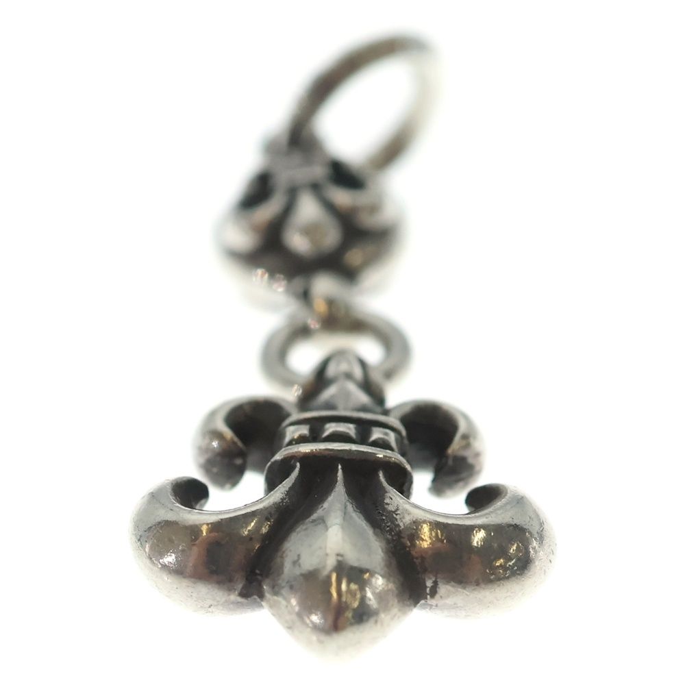 Chrome Hearts BS Fleur 1 Ball BS Charm Pendant Top Silver — view 5