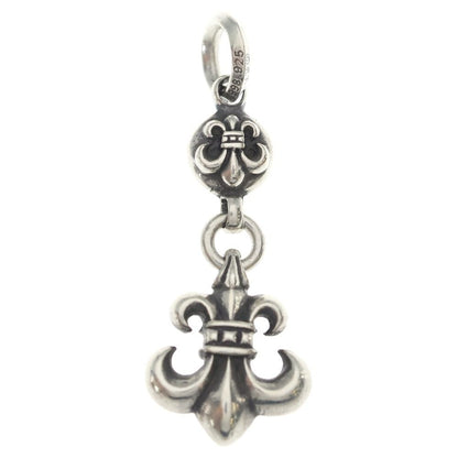 Chrome Hearts BS Fleur 1 Ball BS Charm Pendant Top Silver — view 2