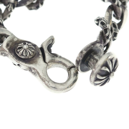 Chrome Hearts Fncy Chn Lnk Fancy Link Clip Bracelet 13 Links Silver — view 6