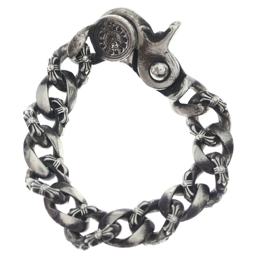 Chrome Hearts Fncy Chn Lnk Fancy Link Clip Bracelet 13 Links Silver — view 2