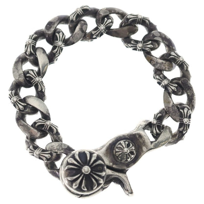 Chrome Hearts Fncy Chn Lnk Fancy Link Clip Bracelet 13 Links Silver