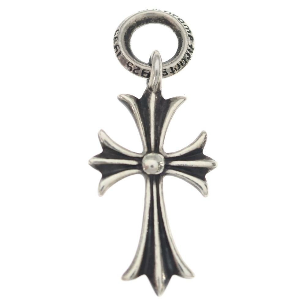Chrome Hearts Tiny CH Cross Charm Necklace Top Silver Ol