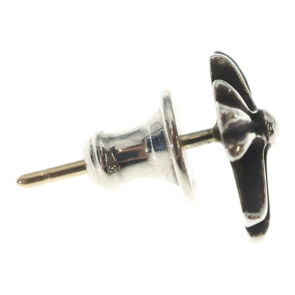 Chrome Hearts No2 CH Crs CH Cross Studs Earrings Silver — view 4