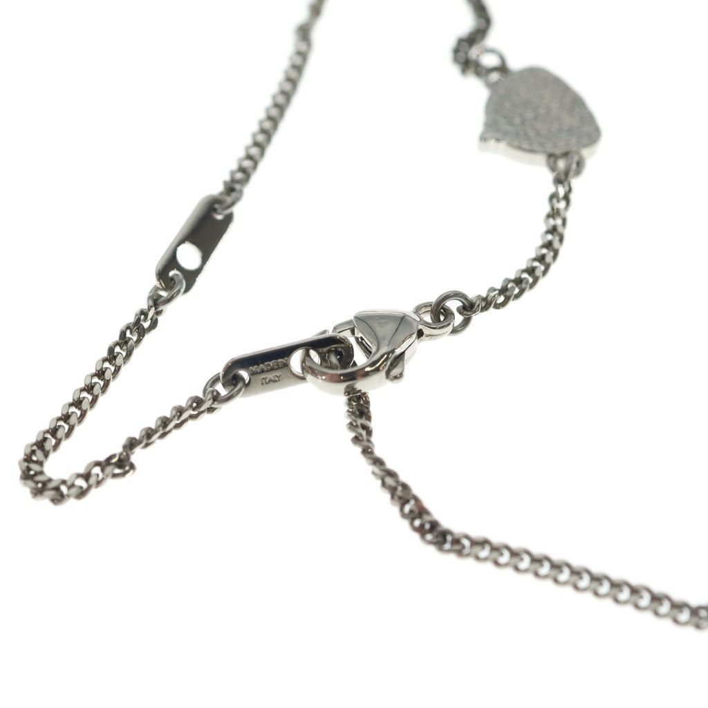Louis Vuitton Collier LV Iconic Infinity Dot Necklace Pendant Chain Silver — view 4
