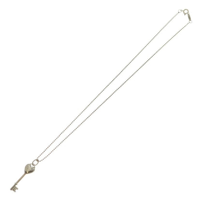 Tiffany & Co Heart Key Necklace Pendant Chain Ball — view 2