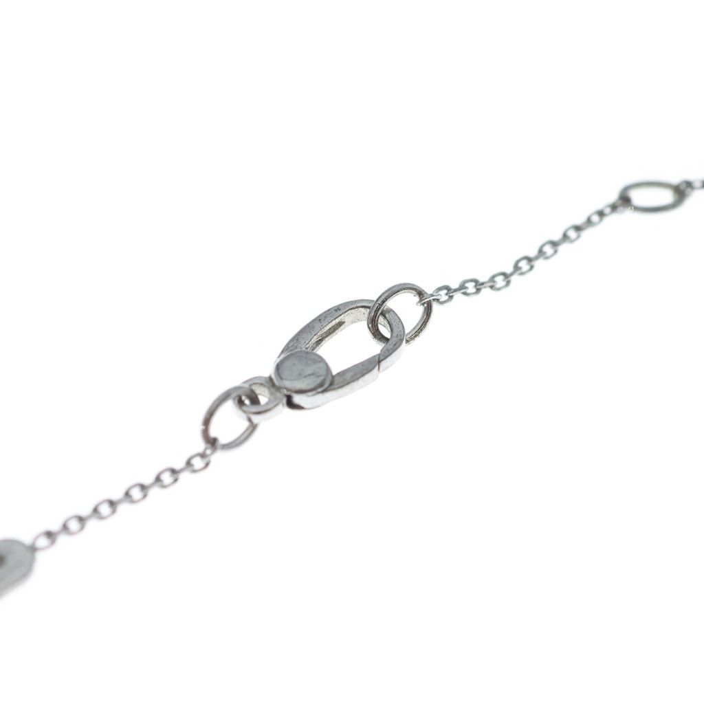 Gucci Icon Necklace Pendant Chain Silver 18k White Gold — view 4