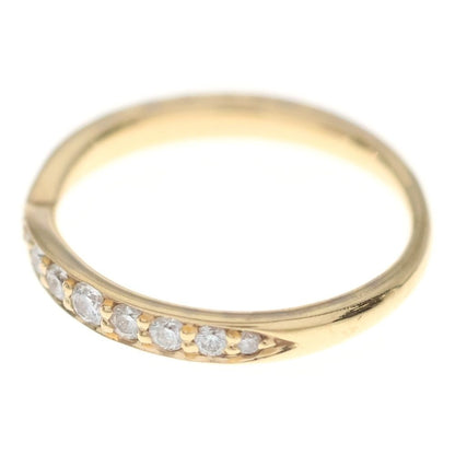 Tiffany & Co Harmony Half Eternity Diamond Ring 18k YG Yellow Gold — view 4