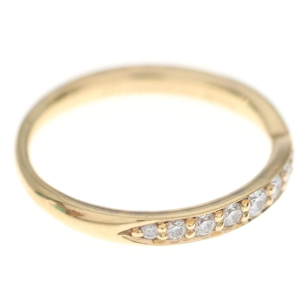 Tiffany & Co Harmony Half Eternity Diamond Ring 18k YG Yellow Gold — view 3