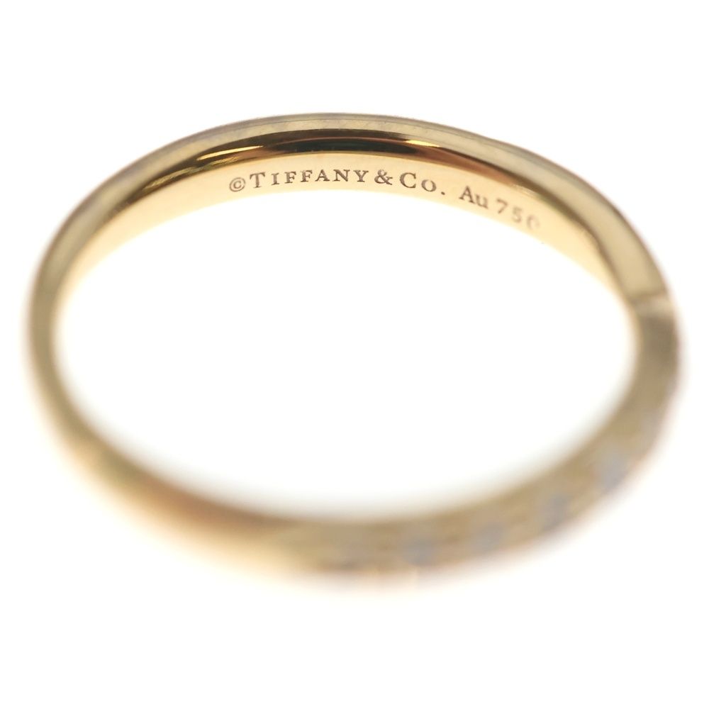 Tiffany & Co Harmony Half Eternity Diamond Ring 18k YG Yellow Gold — view 5
