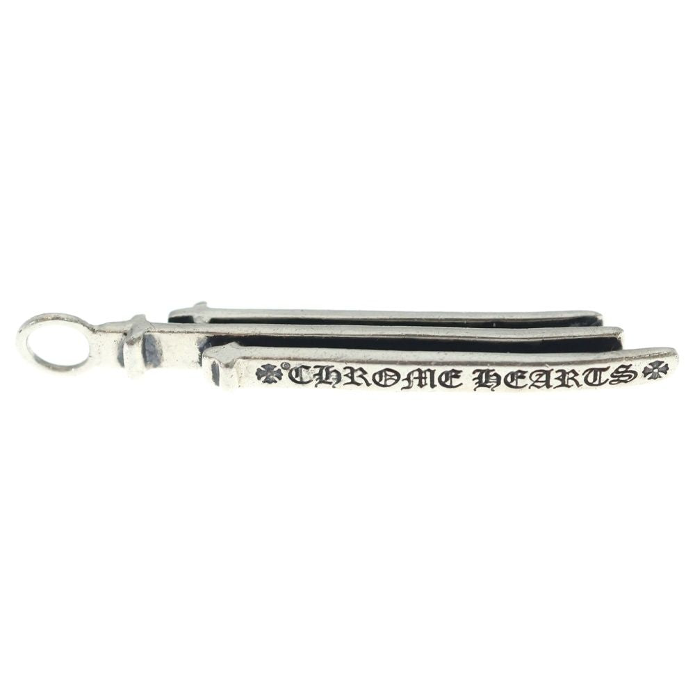 Chrome Hearts Rs3 Cross Charm Rs3 Pendant Top Silver — view 4