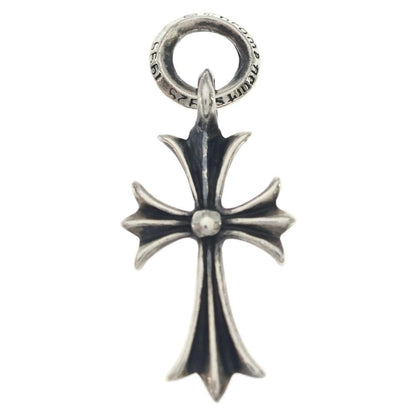 Chrome Hearts Tiny CH Cross Charm Necklace Top Silver Ol