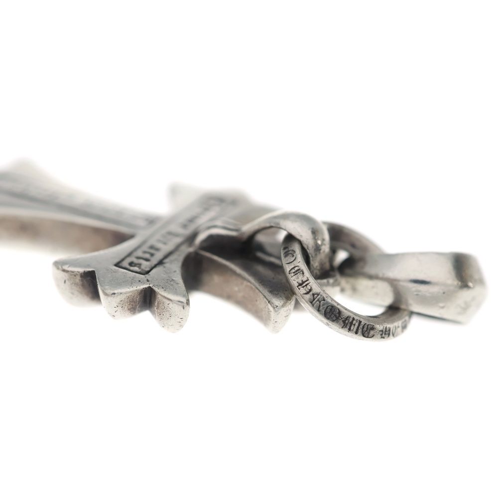 Chrome Hearts CH Crs Sml Bale Small CH Cross Pendant Top Silver — view 6