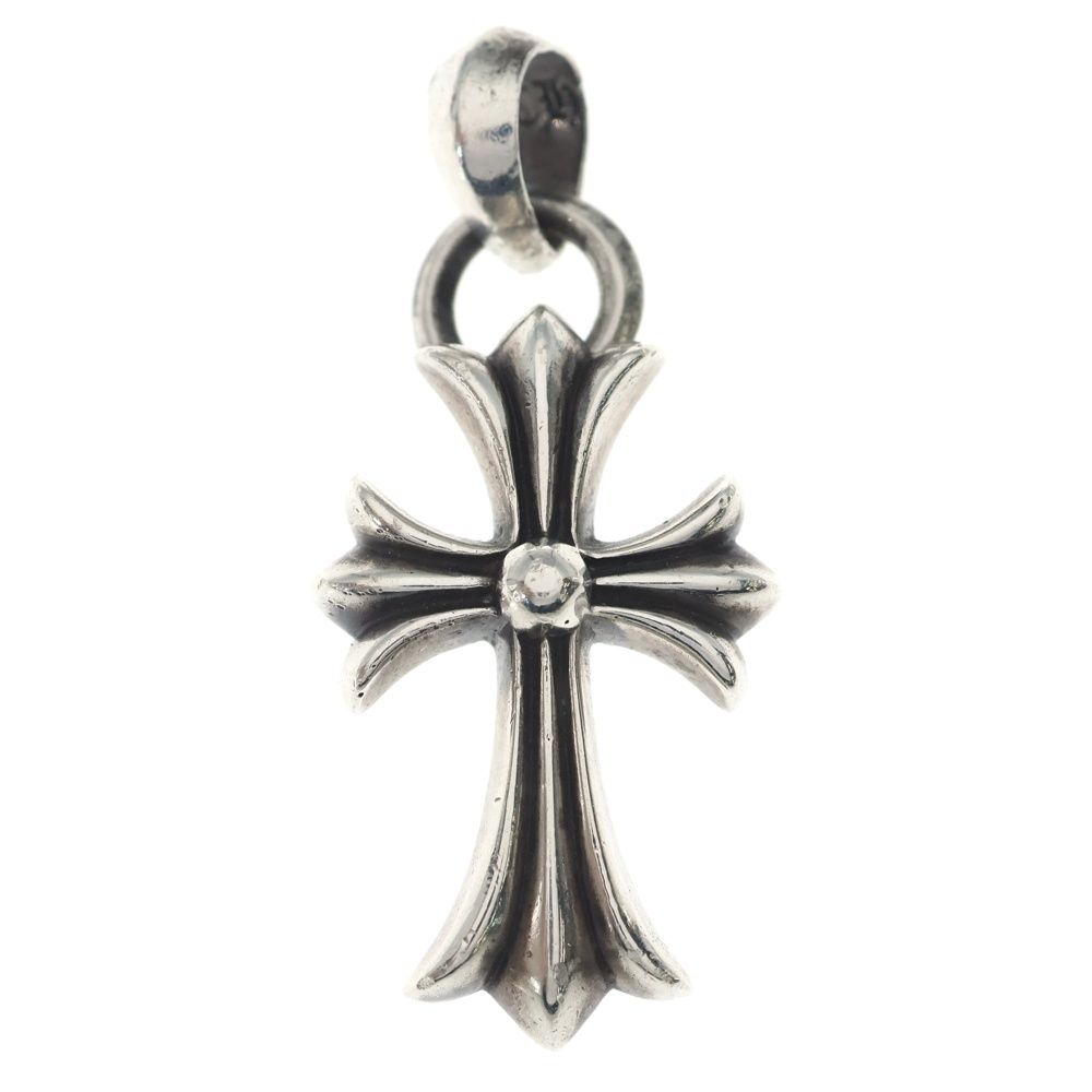 Chrome Hearts CH Crs Sml Bale Small CH Cross Pendant Top Silver