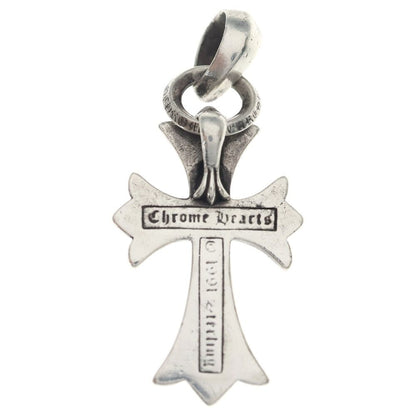 Chrome Hearts CH Crs Sml Bale Small CH Cross Pendant Top Silver — view 2