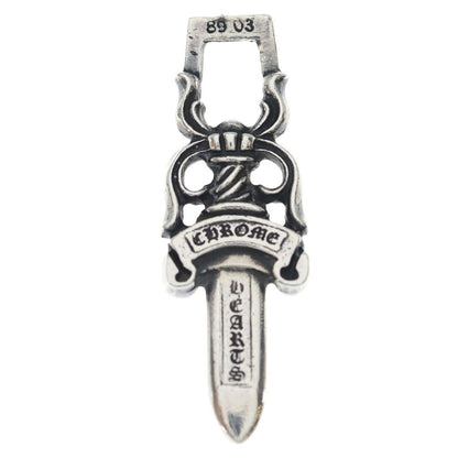 Chrome Hearts 10 Dagger Pendant Top Silver