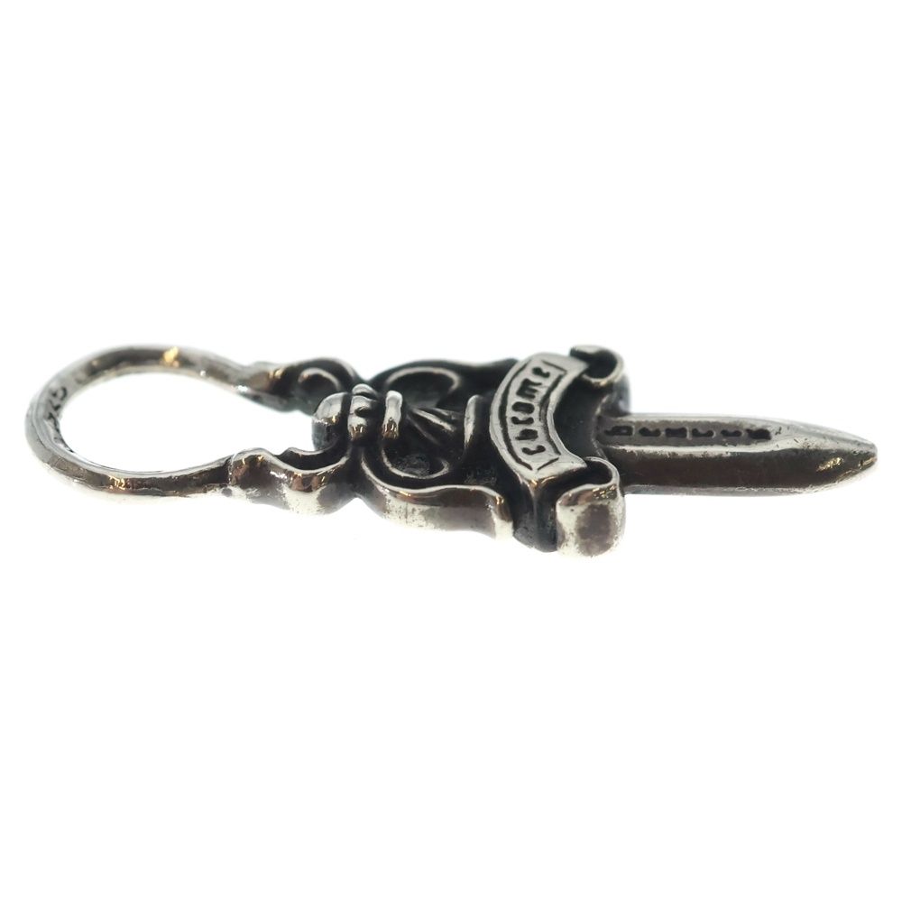 Chrome Hearts 5 Dagger Zip Silver Necklace Top — view 4