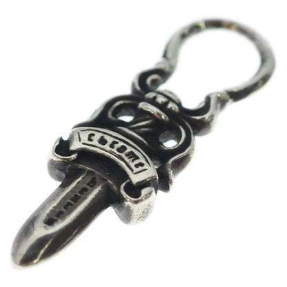 Chrome Hearts 5 Dagger Zip Silver Necklace Top — view 5