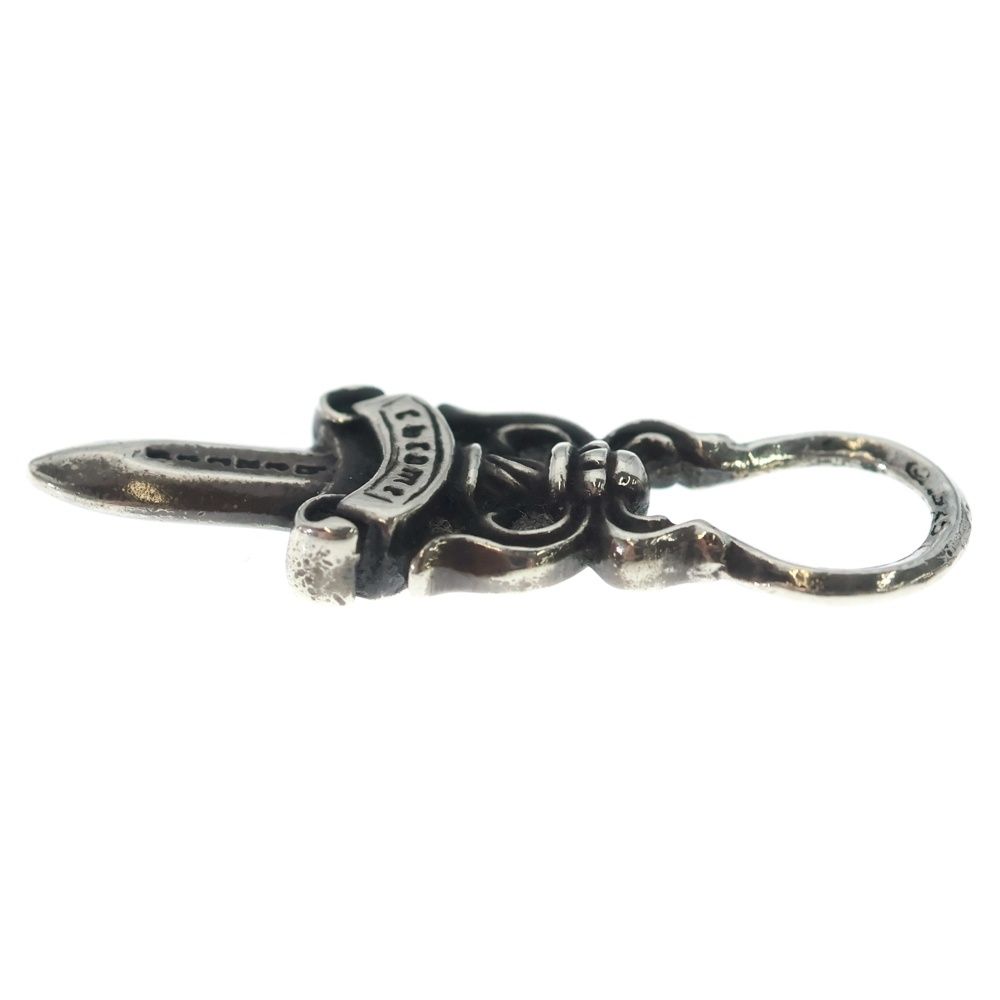 Chrome Hearts 5 Dagger Zip Silver Necklace Top — view 3