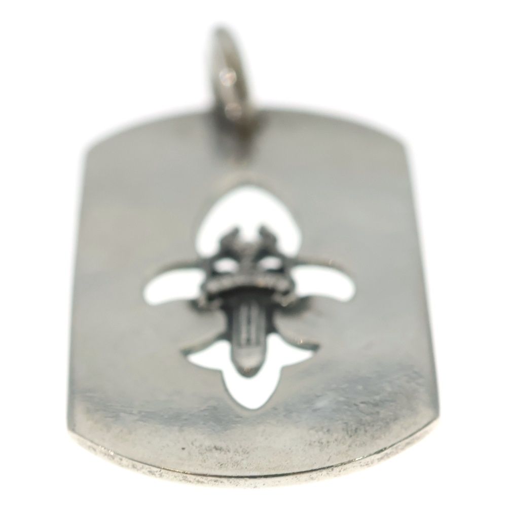 Chrome Hearts D Tag Lrg Fle Dag Hudaga Dog Tag Large Necklace Top — view 5
