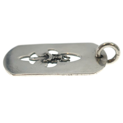 Chrome Hearts D Tag Lrg Fle Dag Hudaga Dog Tag Large Necklace Top — view 3