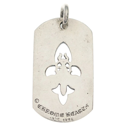 Chrome Hearts D Tag Lrg Fle Dag Hudaga Dog Tag Large Necklace Top — view 2