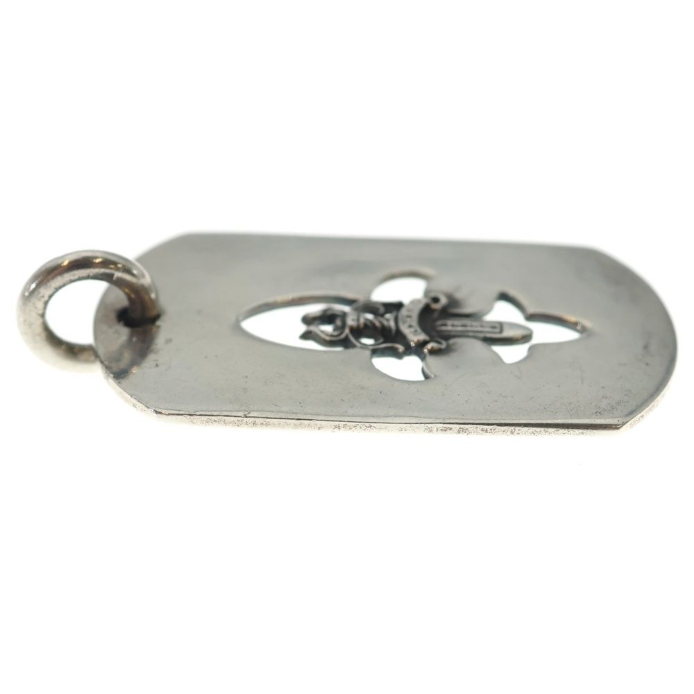 Chrome Hearts D Tag Lrg Fle Dag Hudaga Dog Tag Large Necklace Top — view 4