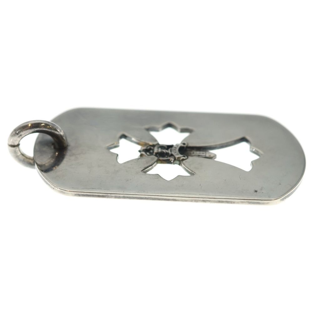 Chrome Hearts D Tag Lrg Dagger Cutout Dog Tag Large Necklace Top — view 4