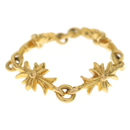 Chrome Hearts 22k Ring Tny CH Pls Tiny Ech Plus Gold — view 4