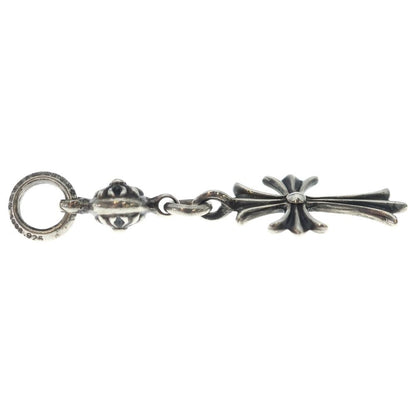 Chrome Hearts Tny CH Crs 1 Ball Tiny CH Cross Charm Pendant Top Silver — view 4