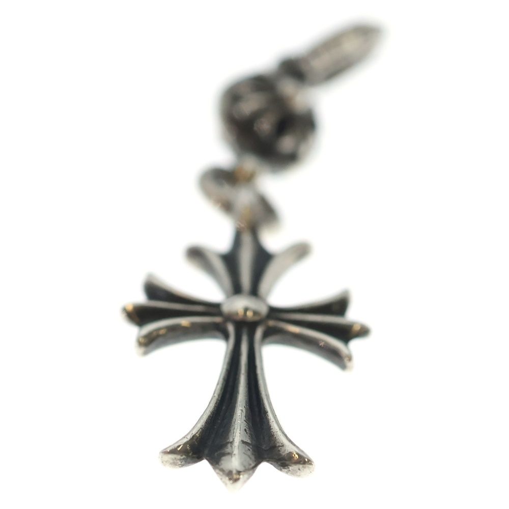 Chrome Hearts Tny CH Crs 1 Ball Tiny CH Cross Charm Pendant Top Silver — view 5