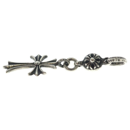 Chrome Hearts Tny CH Crs 1 Ball Tiny CH Cross Charm Pendant Top Silver — view 3