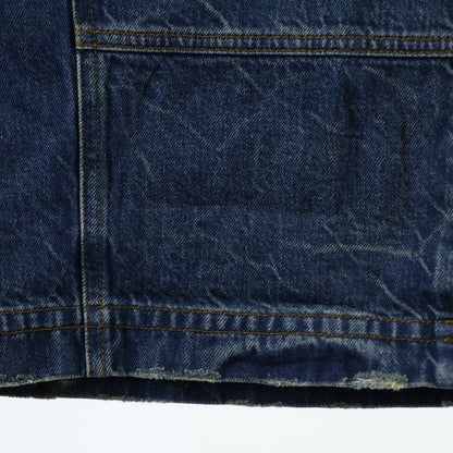 Louis Vuitton Wash Denim Workwear Double Knee Painter Pants Jeans Indigo — view 5