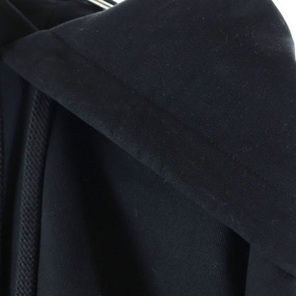 Balenciaga Logo Print Pullover Sweatshirt Hoodie Black — view 6