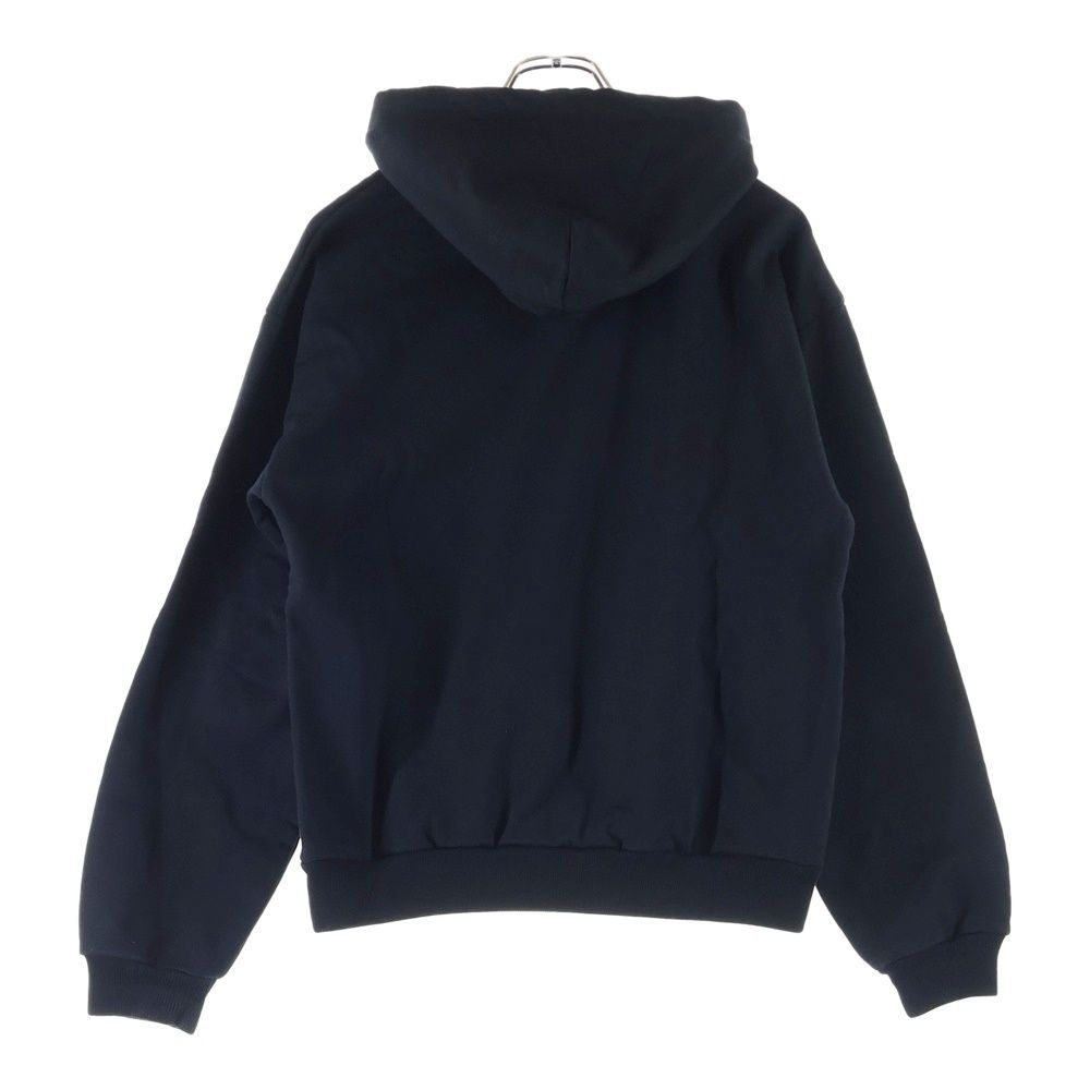 Balenciaga Logo Print Pullover Sweatshirt Hoodie Black — view 2
