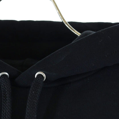 Balenciaga Logo Print Pullover Sweatshirt Hoodie Black — view 5