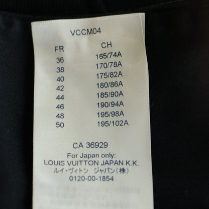 Louis Vuitton Pocket Zip Fly Cotton Wide Cargo Pants Black Jmb — view 8