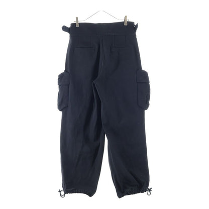 Louis Vuitton Pocket Zip Fly Cotton Wide Cargo Pants Black Jmb — view 2