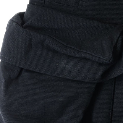 Louis Vuitton Pocket Zip Fly Cotton Wide Cargo Pants Black Jmb — view 4