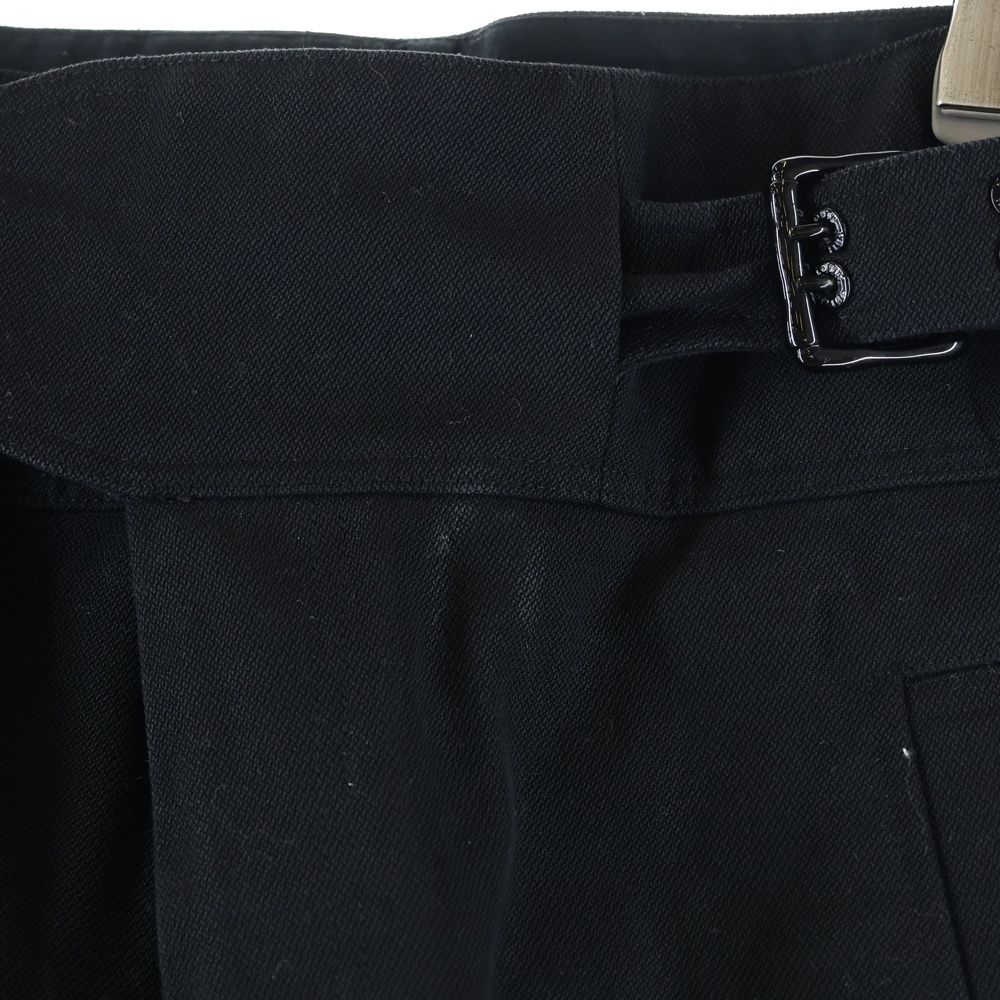 Louis Vuitton Pocket Zip Fly Cotton Wide Cargo Pants Black Jmb — view 5