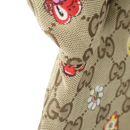 Gucci Hattie Stewart GG Printed Shirt Jacket Zaqak Beige — view 6