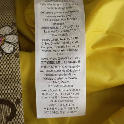 Gucci Hattie Stewart GG Printed Shirt Jacket Zaqak Beige — view 8