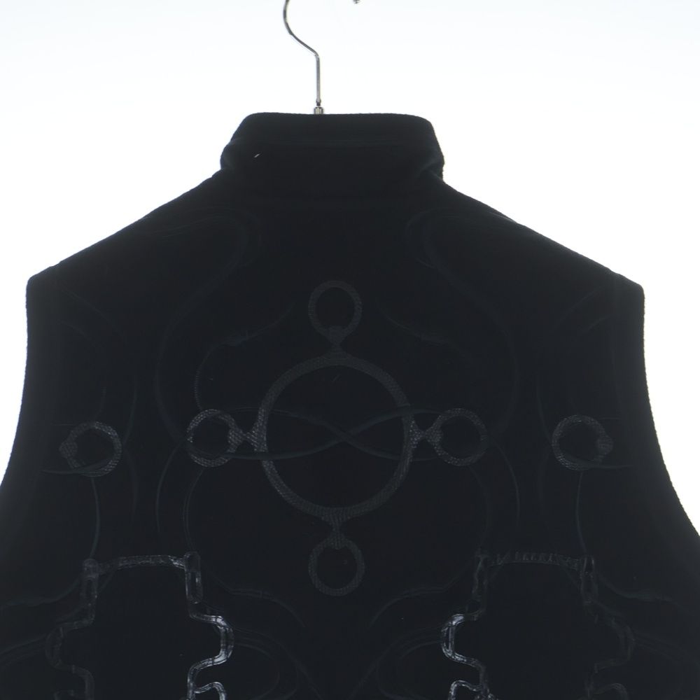 Hermes Embroidery Vest Black — view 4