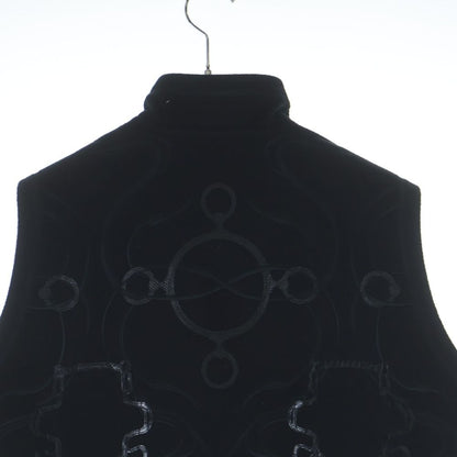 Hermes Embroidery Vest Black — view 4