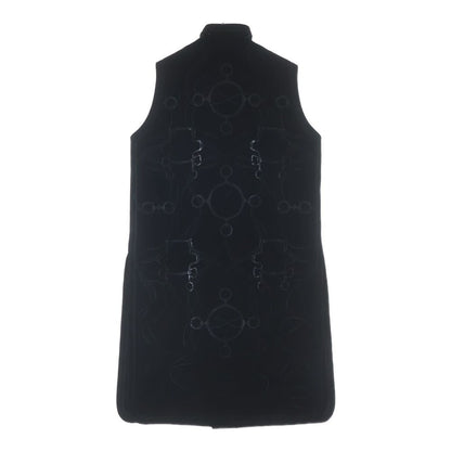 Hermes Embroidery Vest Black — view 2