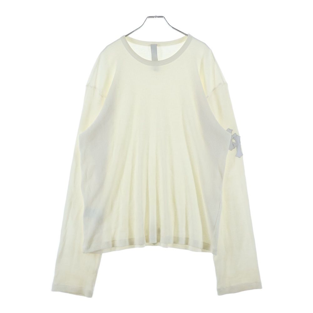 Chrome Hearts Not Thermal Cross Patch L S Long Sleeve T-Shirt White