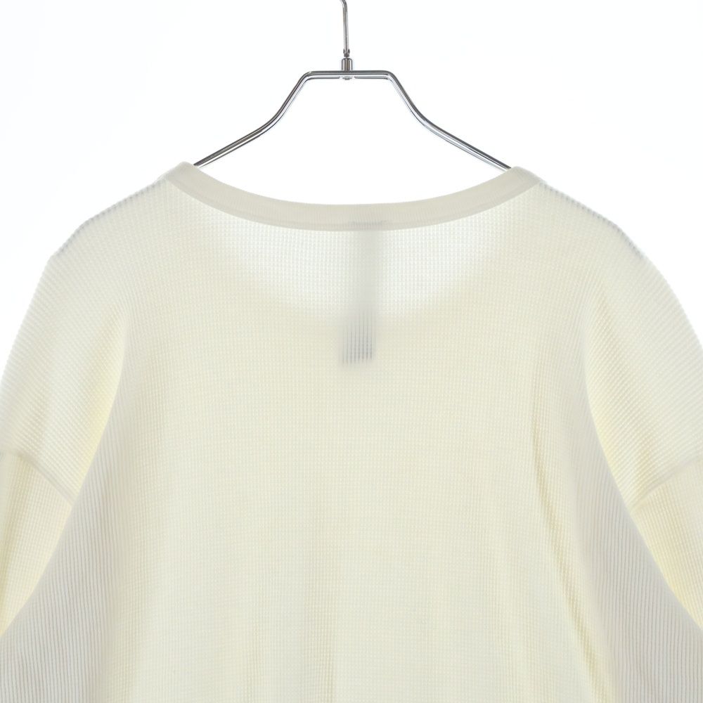 Chrome Hearts Not Thermal Cross Patch L S Long Sleeve T-Shirt White — view 4