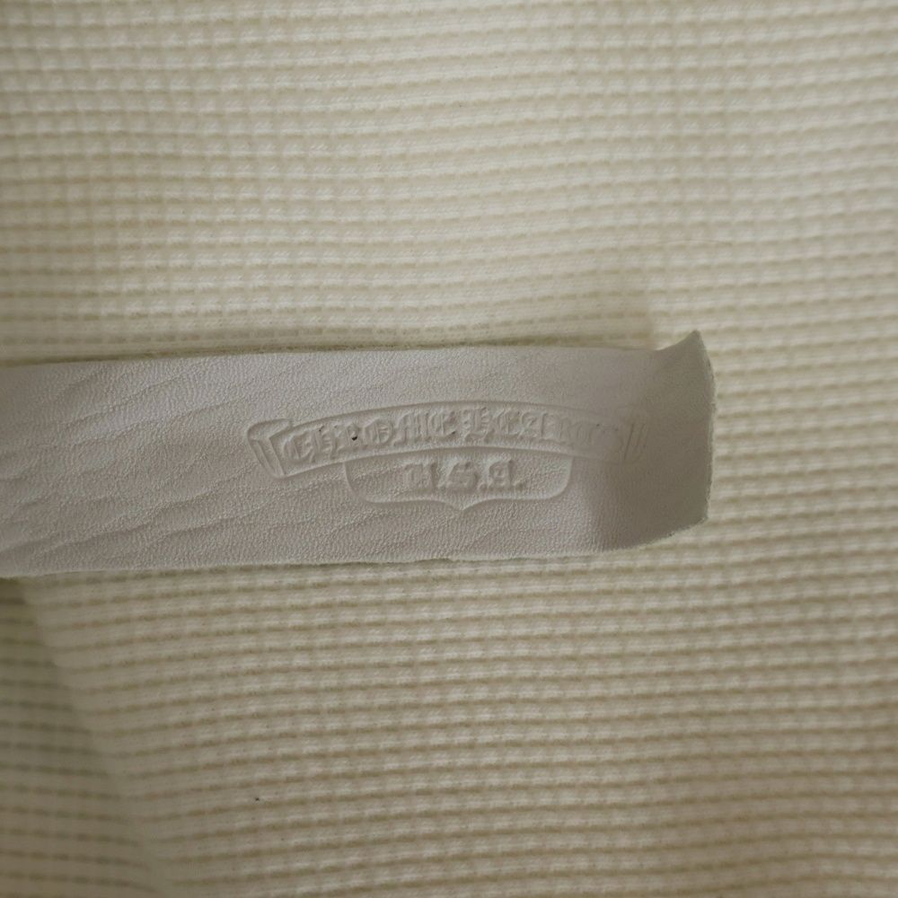 Chrome Hearts Not Thermal Cross Patch L S Long Sleeve T-Shirt White — view 7